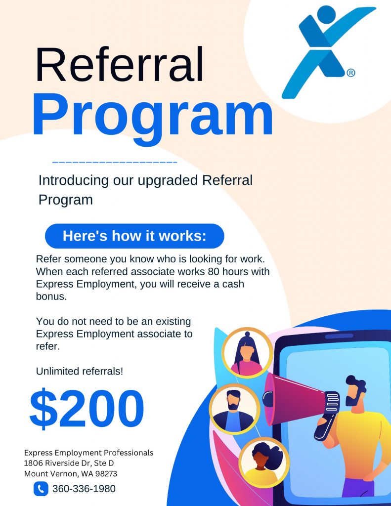 Express Employment Professionals Employment Opportunities and Referral